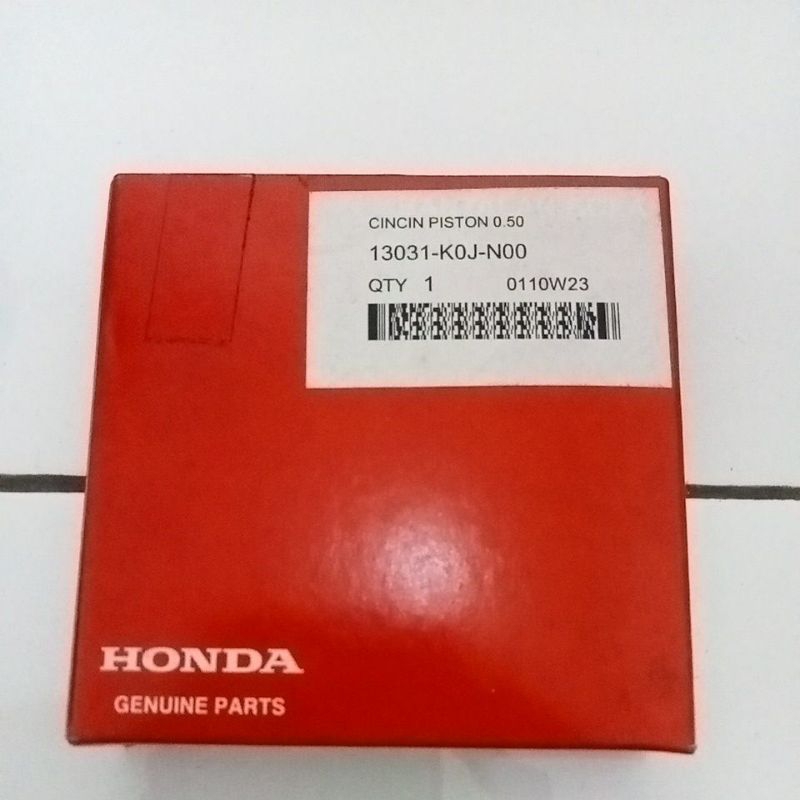13031K0JN00 – BỘ RING PISTON (0.50), BEAT DELUXE, GENIO, SCOOPY NEW ORIGINAL AHM SETHER RING