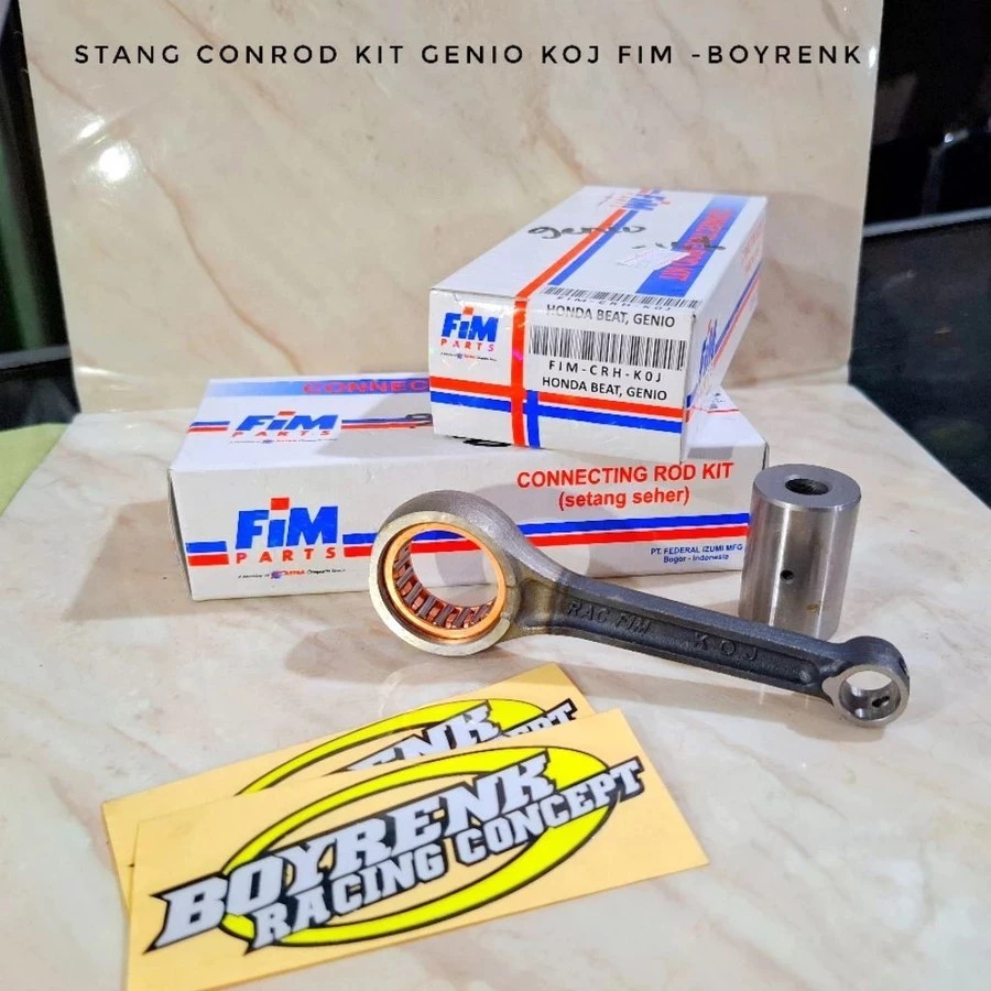 BỘ CONROD PISTON BAR GENIO | BEAT DELUXE KOJ FIM - BOYRENK