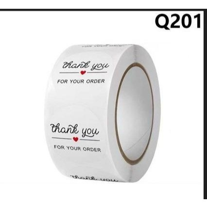 CẢM ƠNYOU STICKERS Q201 / Q220 / Q209 / Q217 (2.5CM) X 500 CÁI, THÍCH HỢP CHO GÓI