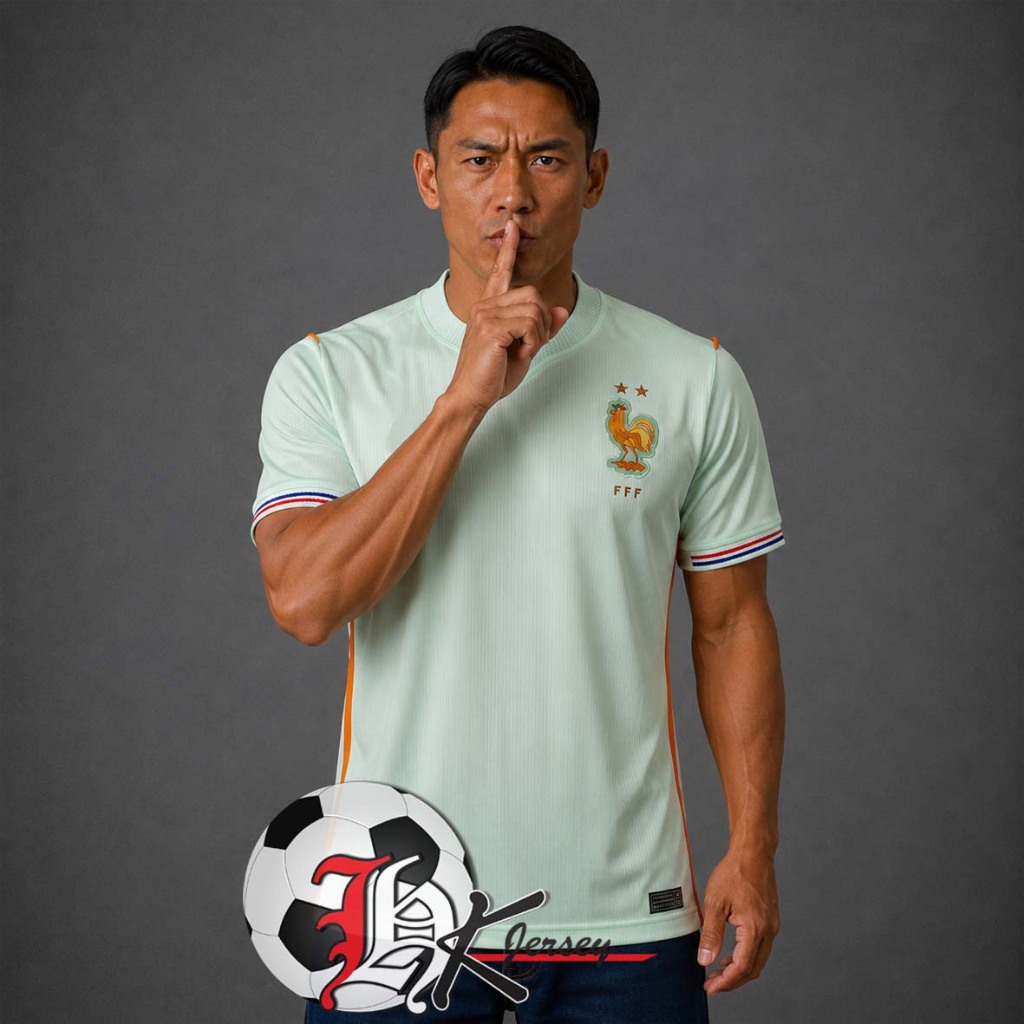 QUẠT - JERSEY FOOTBALL FRANCE AWAY 2026