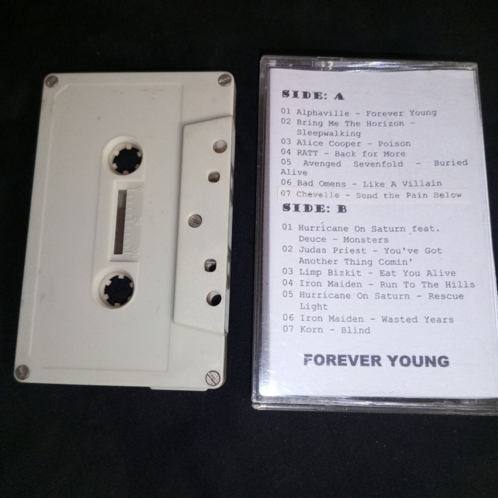Băng biên soạn Cassette Alphaville, Alice Cooper, Judas Priest, Korn, v.v.