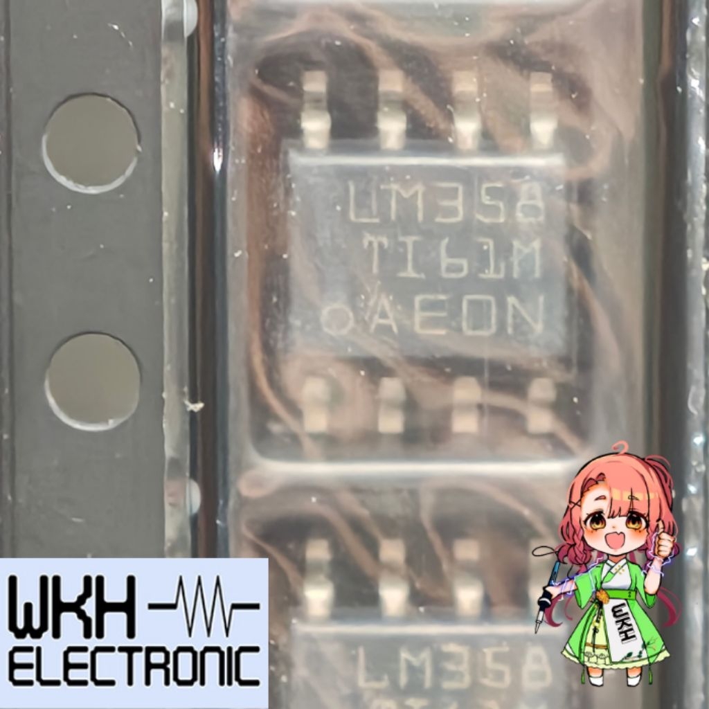 Bộ khuếch đại hoạt động kép SMD LM358 LM358DT LM358DR chính hãng Sop-8