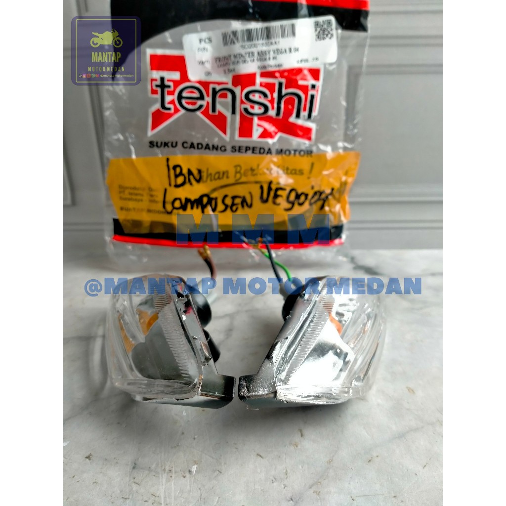Đèn báo rẽ phía trước TRẮNG Yamaha Vega Old 2004 Petak Pnp F1ZR Force 1 ZR Chất lượng tốt
