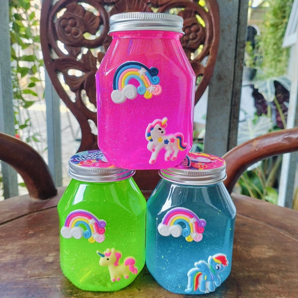 Slime trong suốt - Crystal Slime | Có búp bê HELLO KITTY