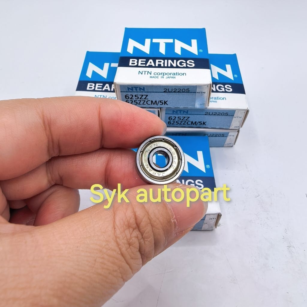 VÒNG BI 625ZZ NTN IRON CAP UK 625 ZZ NT 5x16x5MM