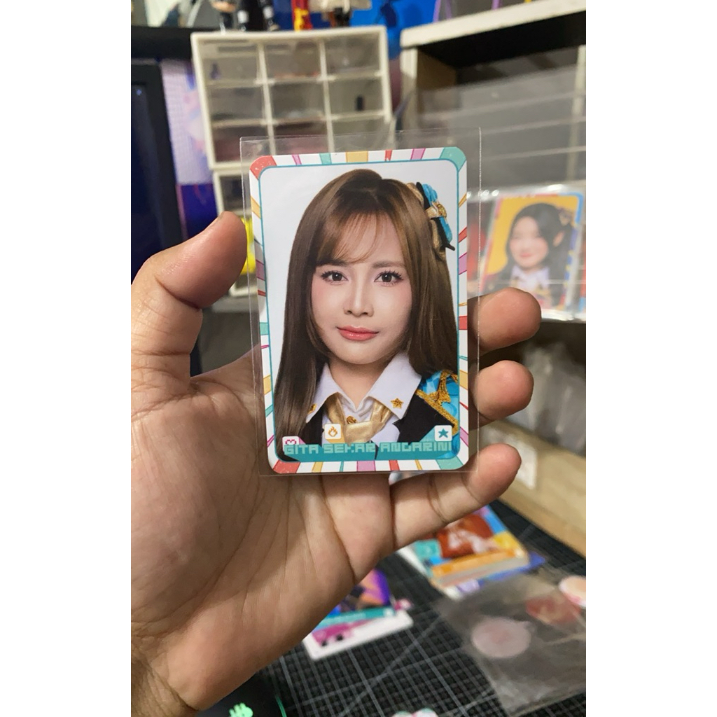 Photocard PC JKT48 Gita Meet And Gree Love Dream Passion OFC