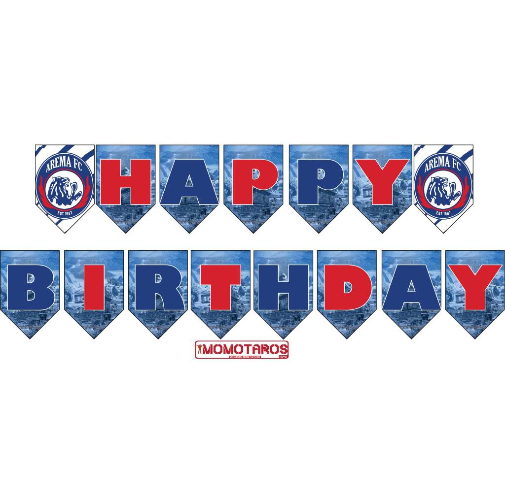 Biểu ngữ HBD Arema Malang, bóng đá Indonesia