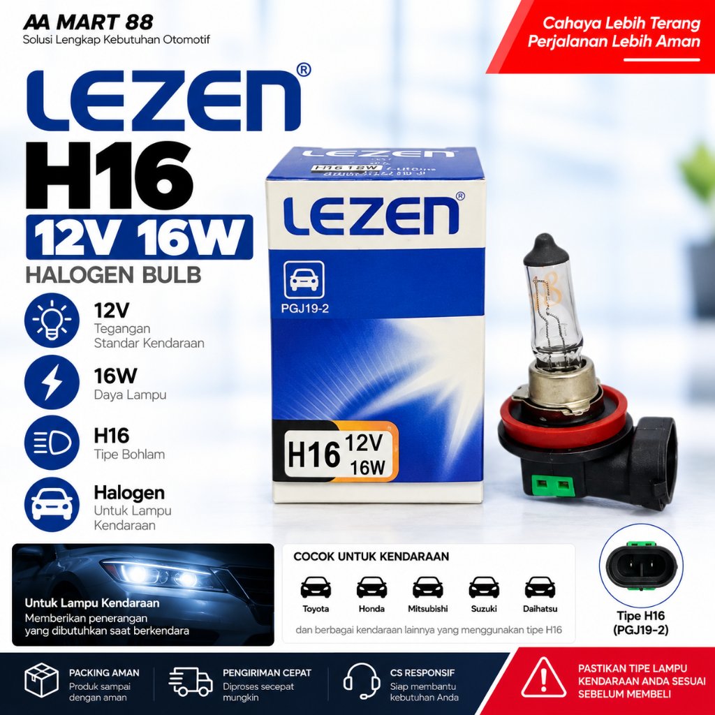 Đèn ô tô LEZEN H16 12V 16W