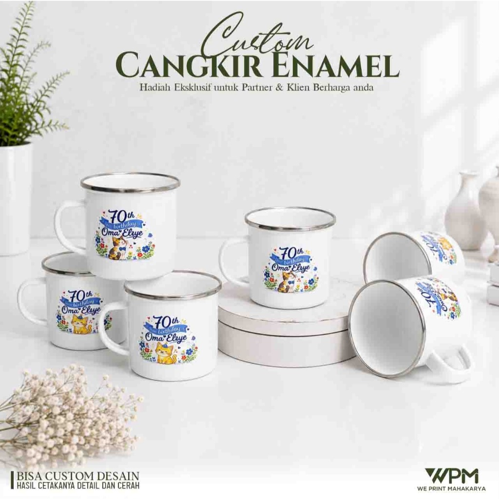 CÀ PHÊ MUG / CAO CẤP ENAMEL MUG / 6 CM VÀ 9 CM ENAMEL MUG / PLAIN ENAMEL CÀ PHÊ