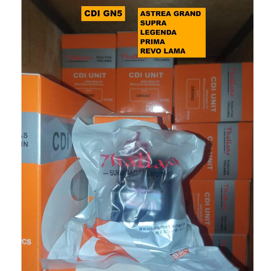 CDI ĐƠN VỊ CDI MOTOR GN5 HONDA GRAND SUPRA ASTREA LEGEND PRIMA REVO OLD THÁI LAN THƯƠNG HIỆU
