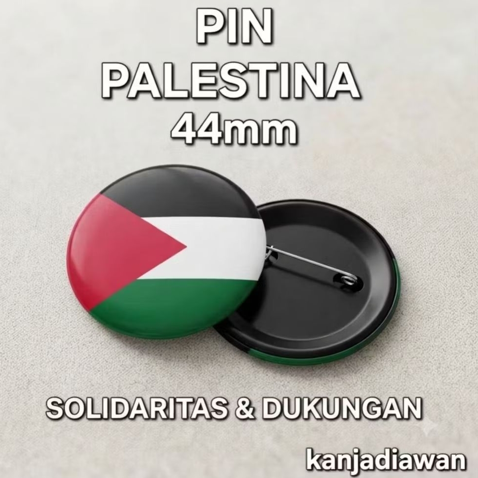Nút Pin Palestine 44mm Palestine Pin