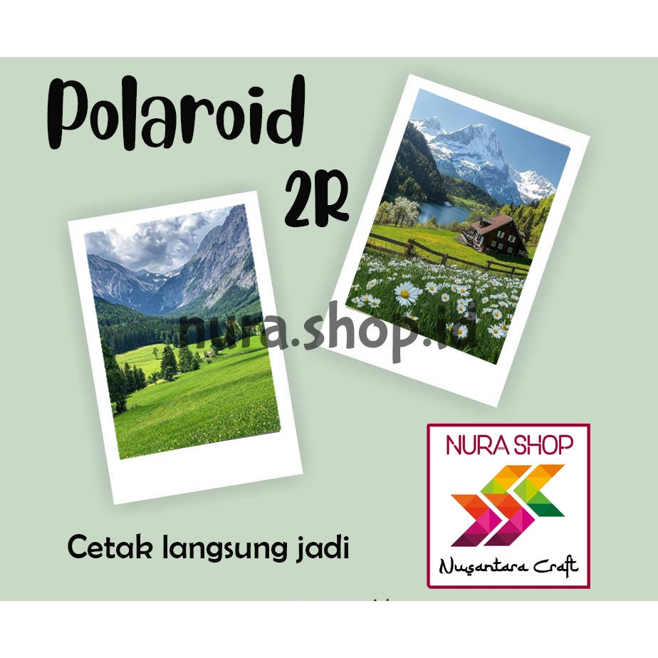 "Instant" - In ảnh Polaroid 2R, quy trình kỷ niệm 1 năm - Polaroid 2R