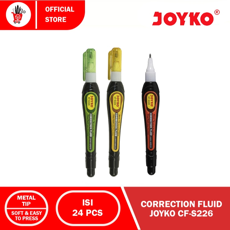 STIPO | TIP EX | CORRECTION FLUID CORRECTION FLUID JOYKO CF-S226 (1 CÁI)