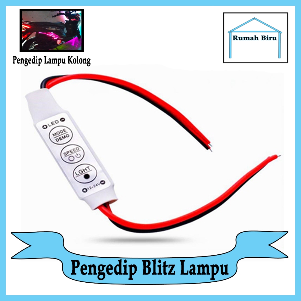 Bộ chuyển đổi đèn lót / Mô-đun điều khiển dải đèn LED / Bộ chuyển đổi đèn LED Blitz / Mô-đun nhấp nh