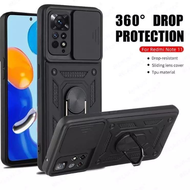 [Samsung A07 4G / A07 5G / A17 5G] Vỏ máy biến áp cứng Vòng máy ảnh Tấm chắn camera trượt