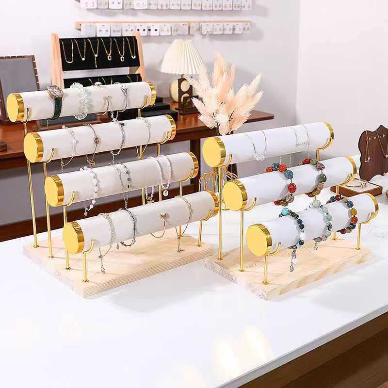 JEWELLY STORAGE RACK JEWELLY ORGANIZER BRACET HOLDER CHO SHOP BRACELET HIỂN THỊ 4 TIER PHỤ KIỆN JEWE