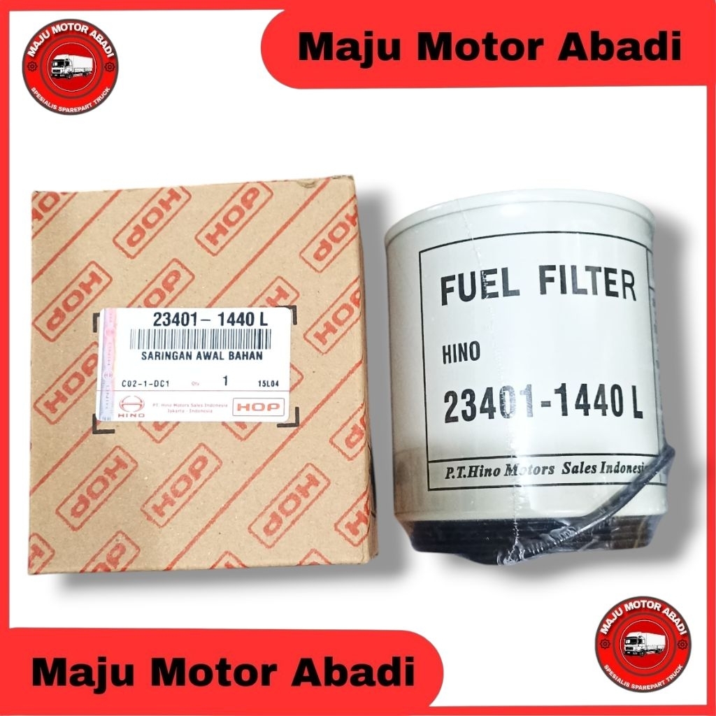 Bộ lọc nhiên liệu thấp / Bộ lọc Diesel dưới Hino Lohan FM260Ti / FG235Ti 23401-1440L HOP