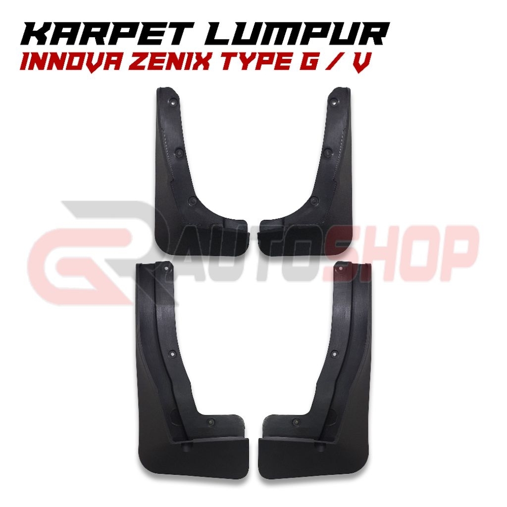 THẢM MUD / MUDGUARD INNOVA ZENIX LOẠI G / V - ISIKA