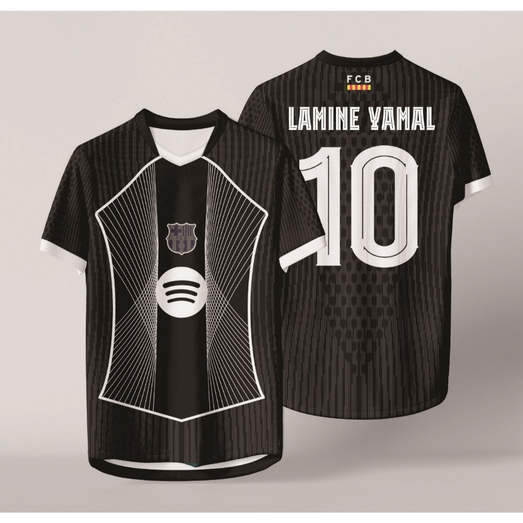 BARCA JERSEY phiên bản đặc biệt xám đen 2025