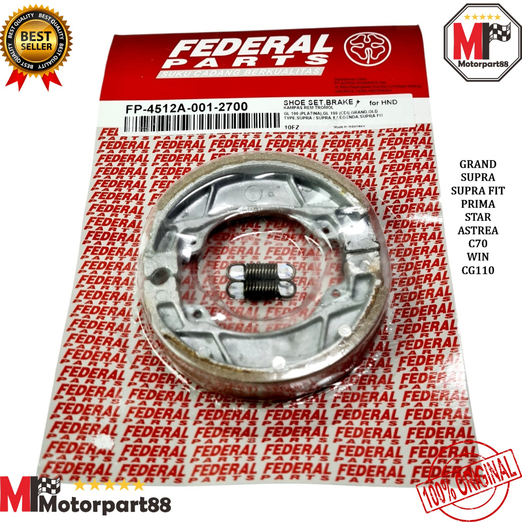 Má phanh đĩa phía sau GIÀY BREAK liên bang + XUÂN GRAND SUPRA PRIMA ASTREA STAR WIN SUPER CUB C70 GL
