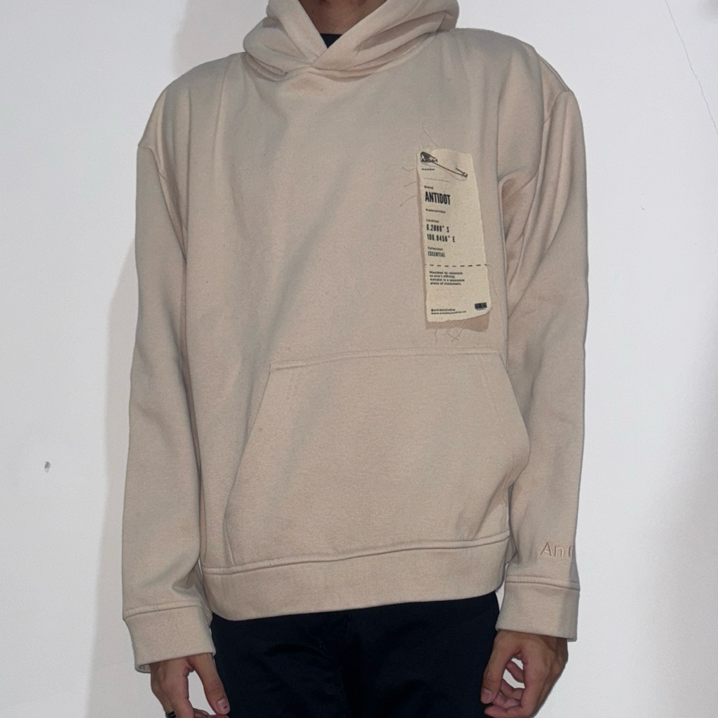 Antidot Studios - Áo Hoodie Cream Essential (M / L)