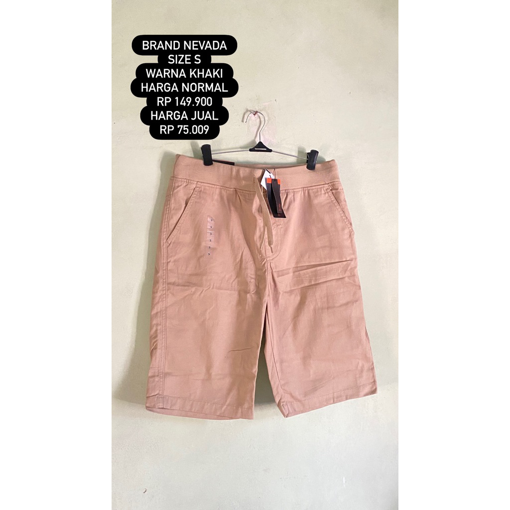 Quần thương hiệu Nevada size S kaki màu