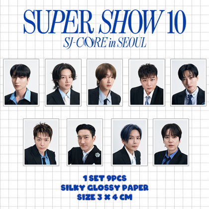 Super Junior Suju Season Greeting 2024 Pass Photo ID Photo 1 bộ