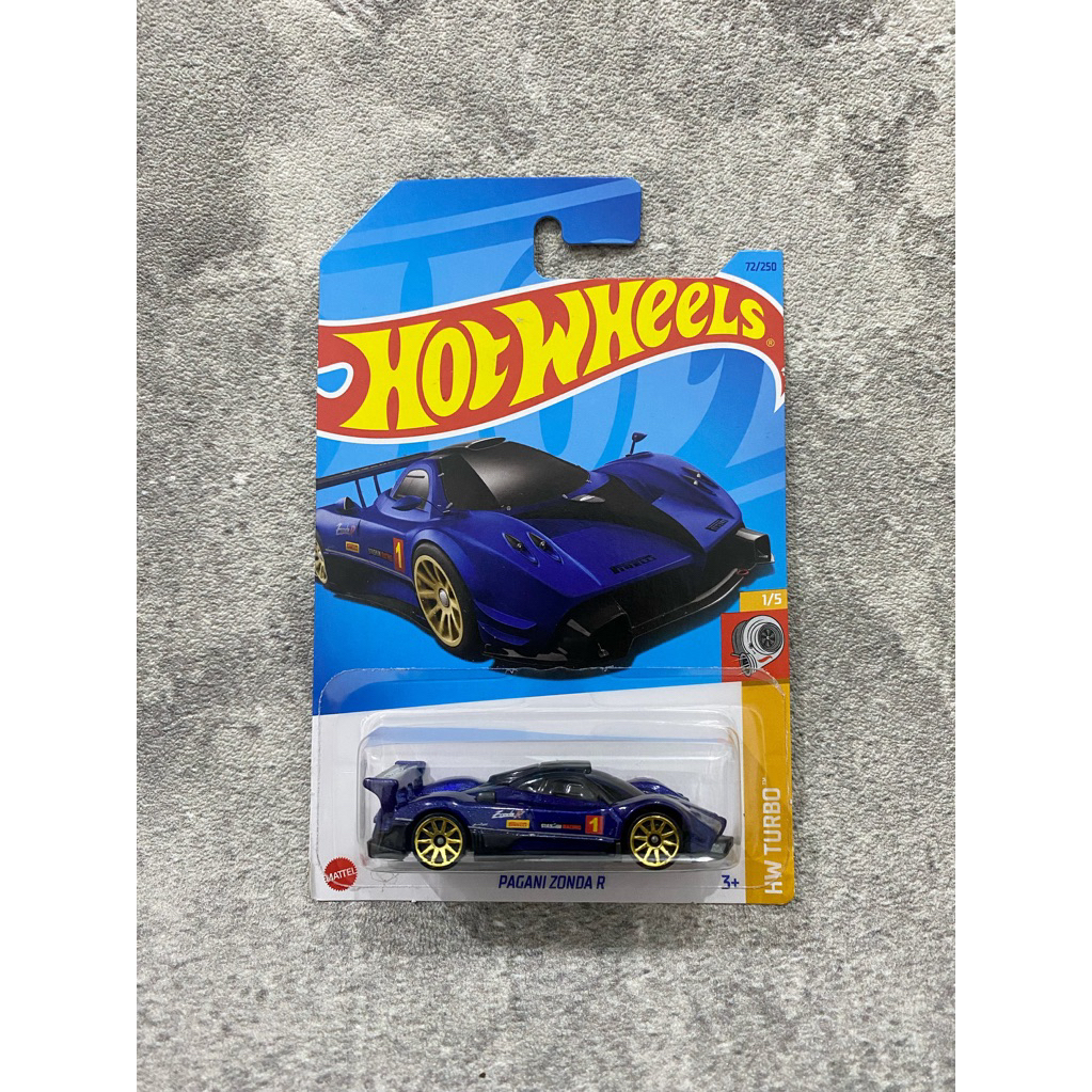 Hot Wheels Pagani Zonda R Blue (HW Exotics 2022)