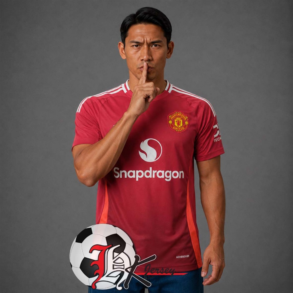 MU HOME FOOTBALL JERSEY 2024 / 2025