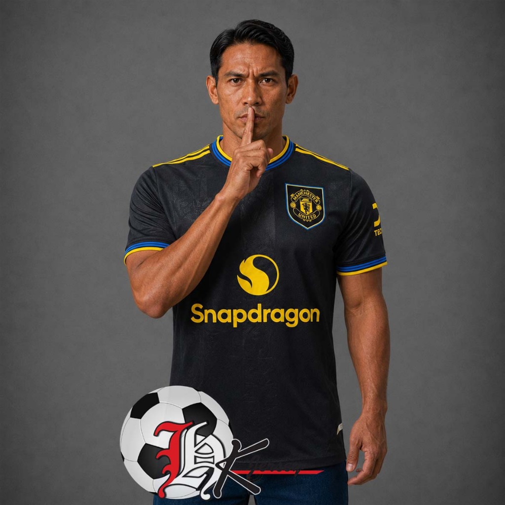 QUẠT - MU 3RD FOOTBALL JERSEY 2025 / 2026