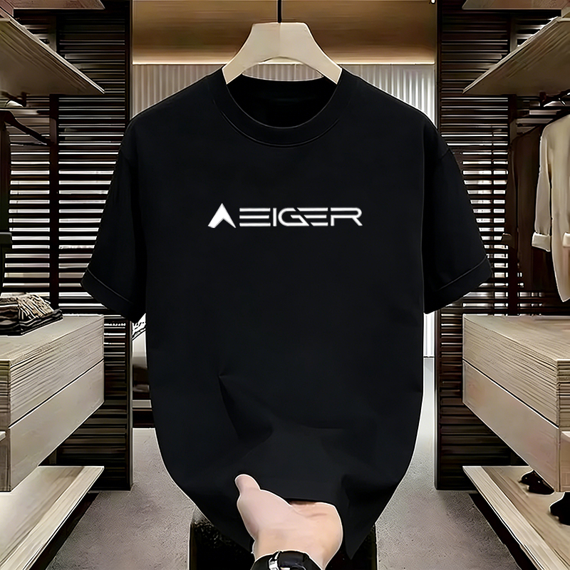 30% cotton thoáng mát Áo thun Nam Distro Áo thun nam oversize áo thun Nam Distro Cotton Chải Kỹ Jumb