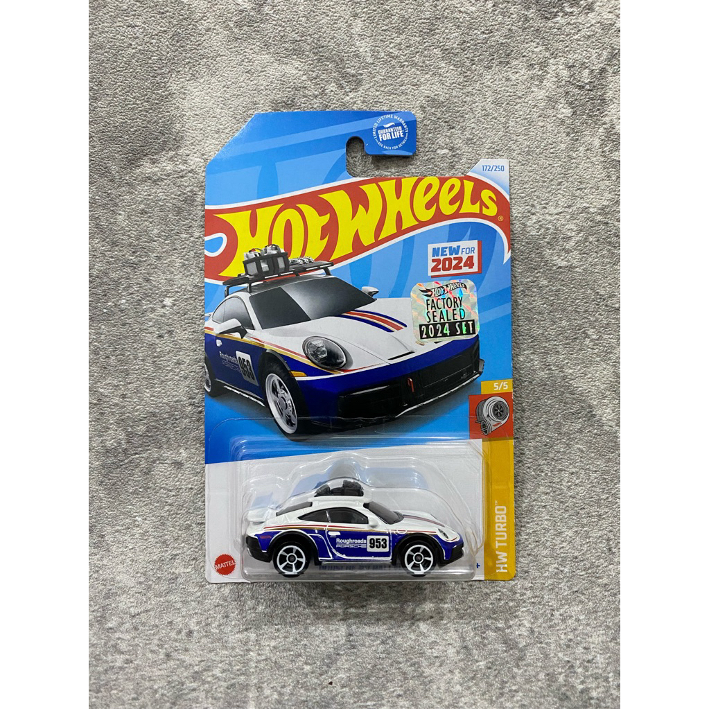 Hot Wheels Porsche 911 Rallye Factory Sealed FS Free Protector (HW Turbo 2024)