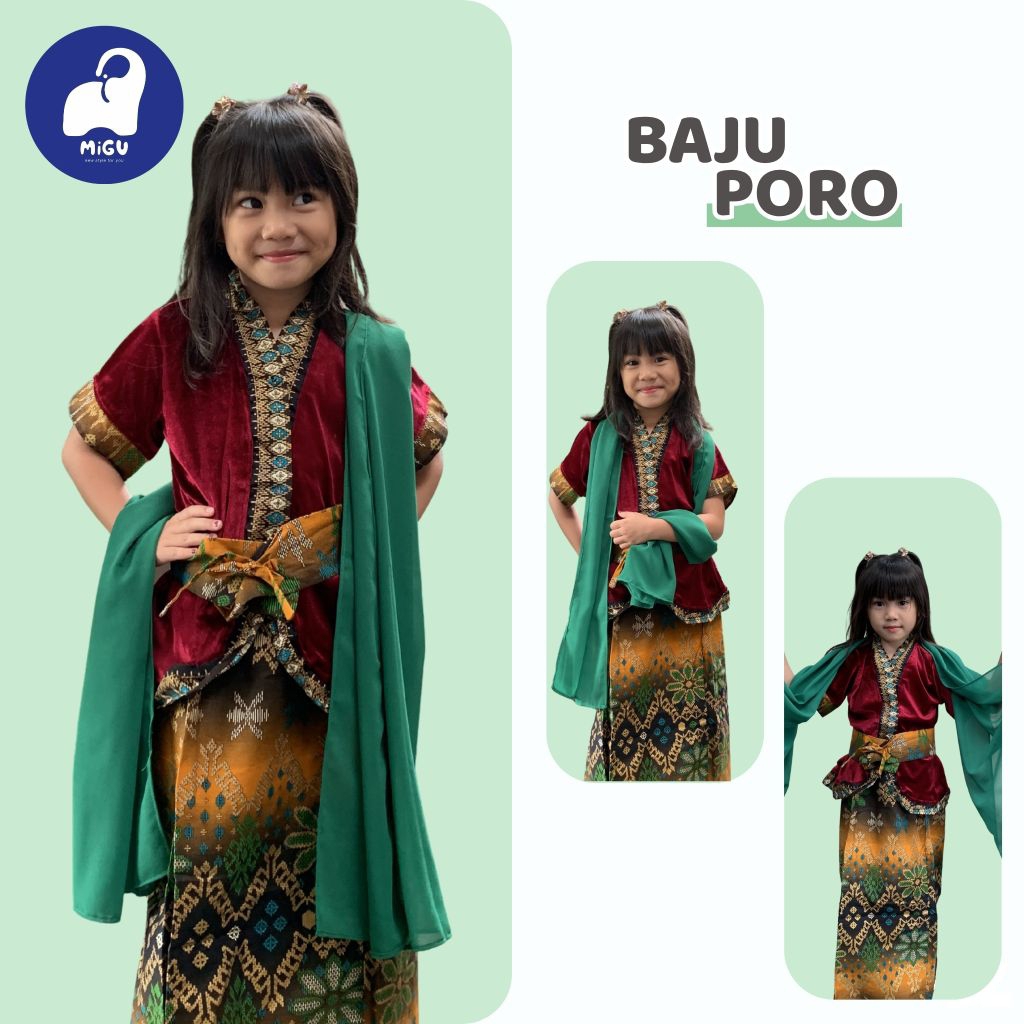 Quần áo Poro, Quần áo truyền thống Tây Nusa Tenggara, Quần áo truyền thống Lombok, Quần áo truyền th