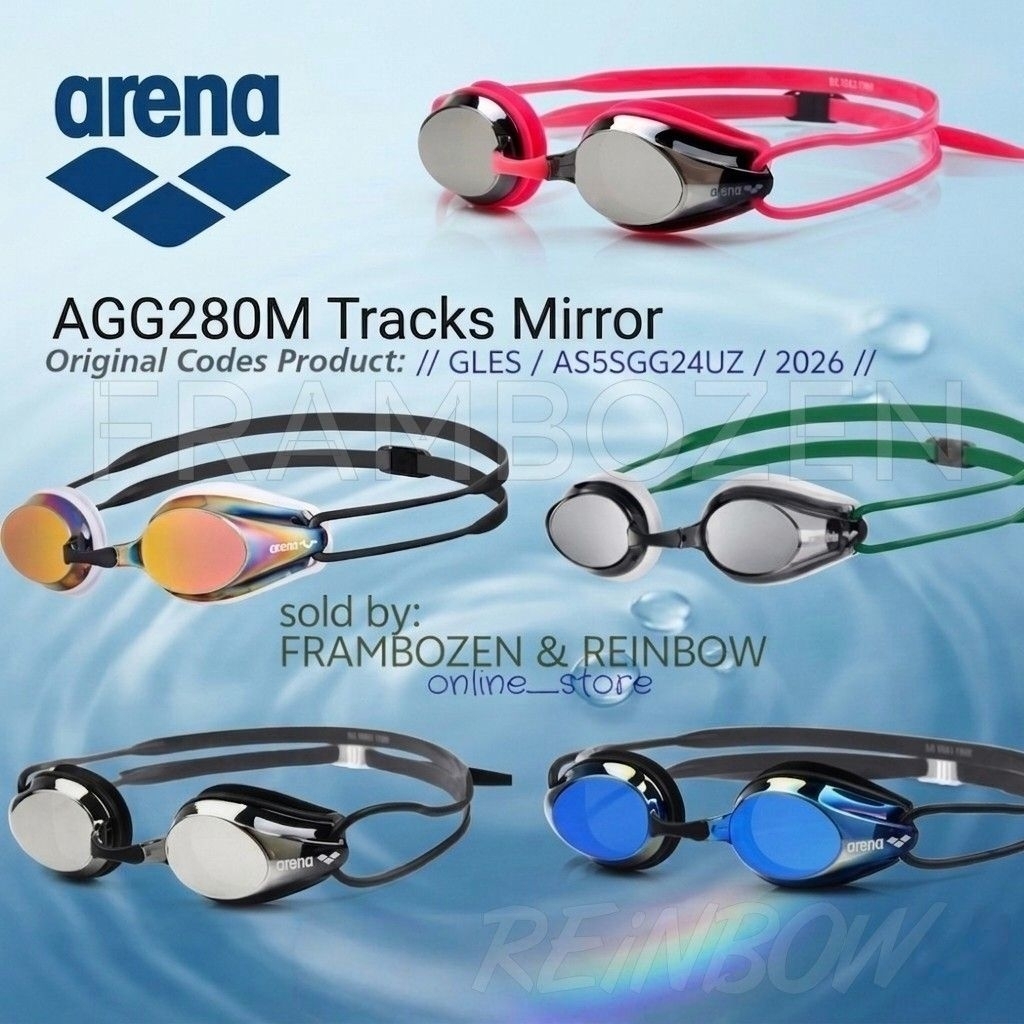 Kính bơi gương theo dõi AGG280M ARENA