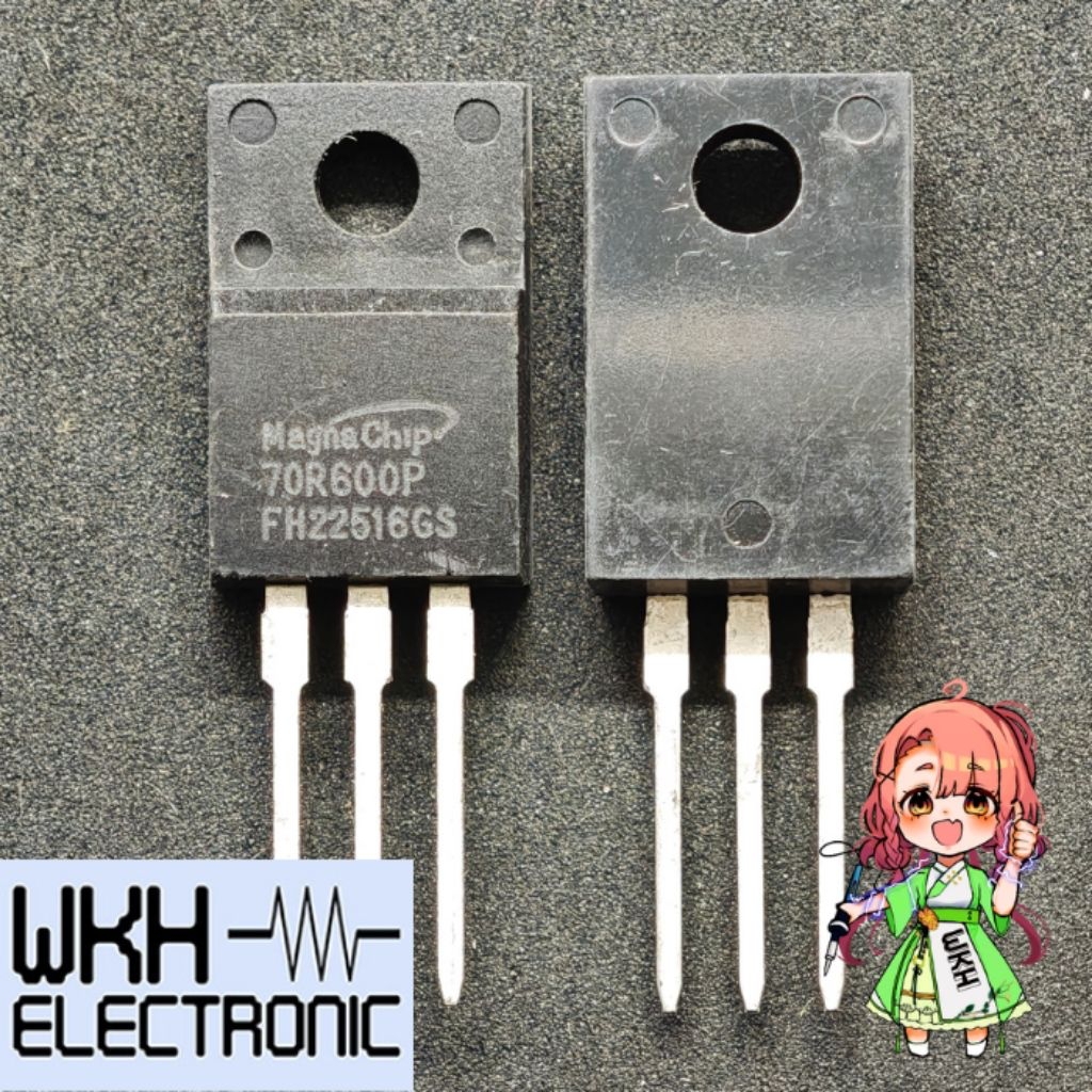 MMF70R600PTH MMF 70R600P TH Mosfet N-ch 700V 7.3A TO220
