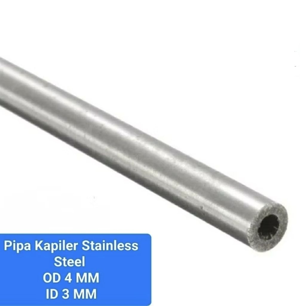 Ống mao dẫn bằng thép không gỉ OD 4.0 MM ID 2.0 MM L250 MM