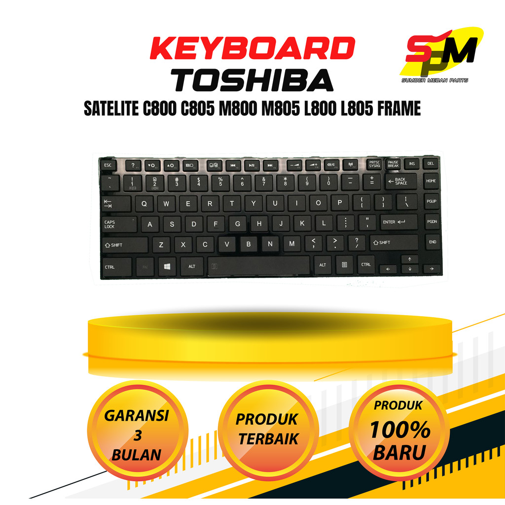 Bàn phím khung Toshiba Satellite c800 c805 m800 m805 l800 l805