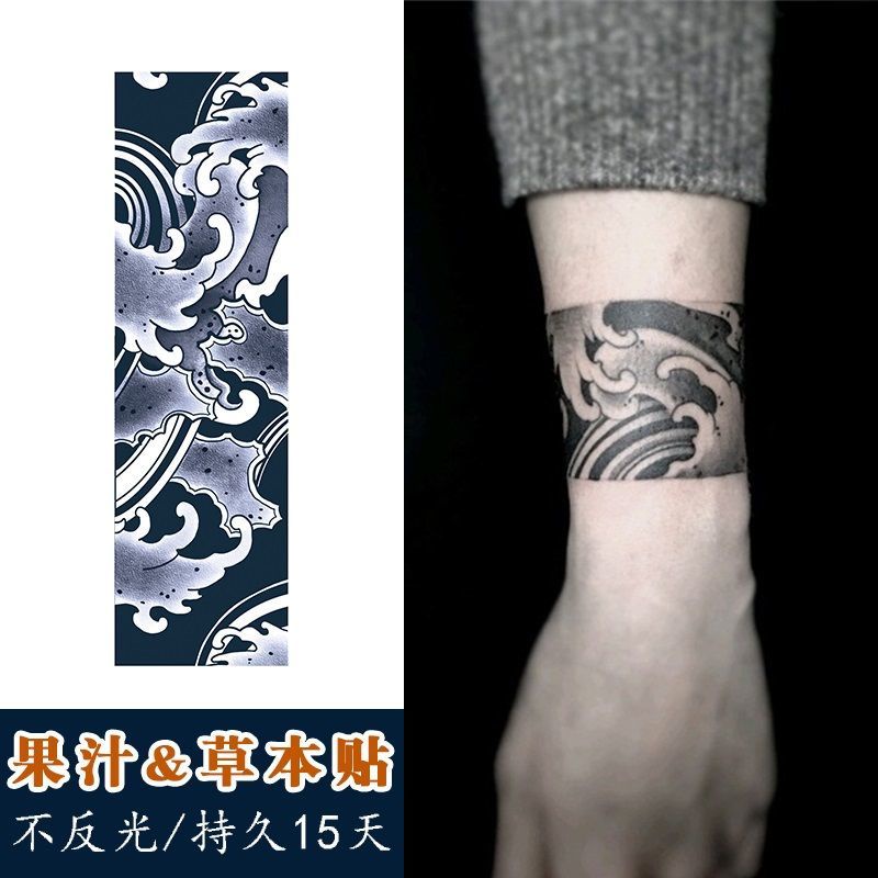 Sa Vòng Tay Hình Xăm Dán Tạm Thời Chống Thấm Nước Lâu Trôi 15 Ngày Dành Cho Nam Và Nữ