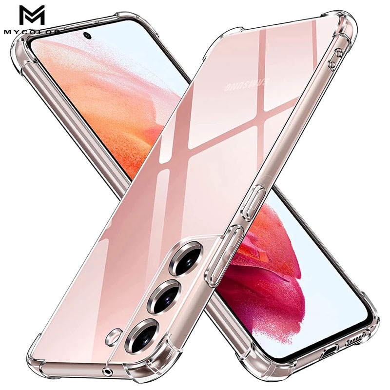 Ốp Điện Thoại Trong Suốt Chống Sốc Cho Samsung ss Galaxy S23 S22 S21 S20 FE S10 Note 20 Ultra 10 9 Plus Lite 4G 5G 2023