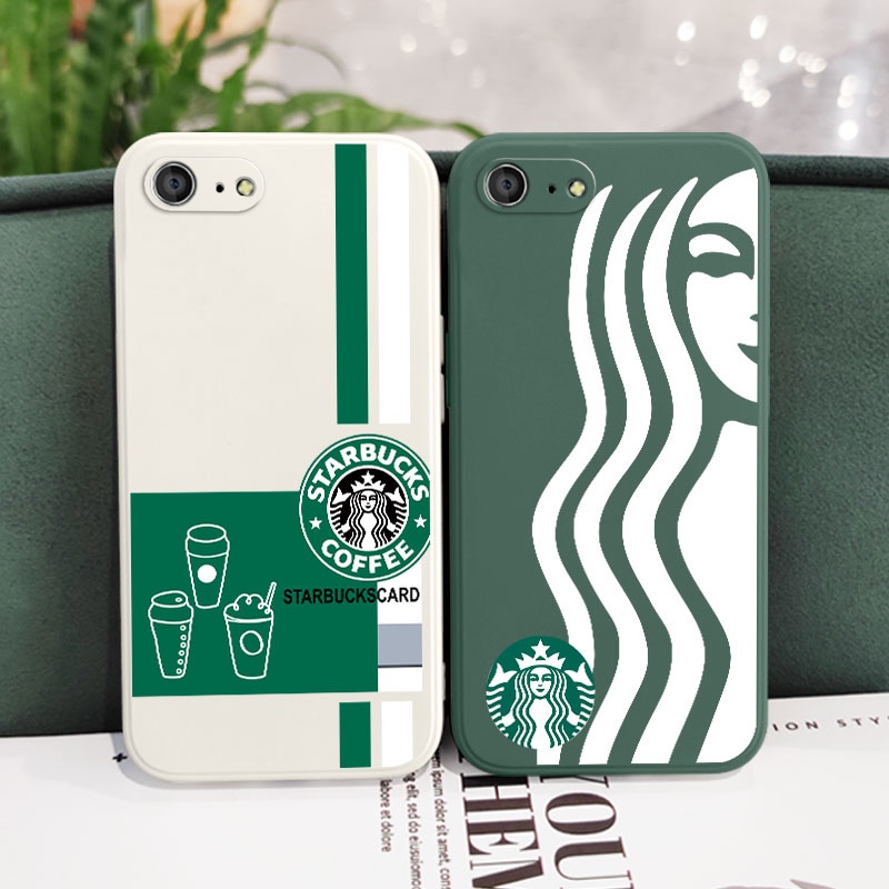 Ốp Điện Thoại Silicon Dẻo Họa Tiết Ly Cà Phê Dễ Thương Cho IPhone 8 7 6 6S Plus SE 2020