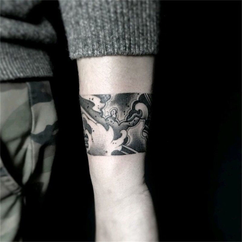 Sa Vòng Tay Hình Xăm Dán Tạm Thời Chống Thấm Nước Lâu Trôi 15 Ngày Dành Cho Nam Và Nữ