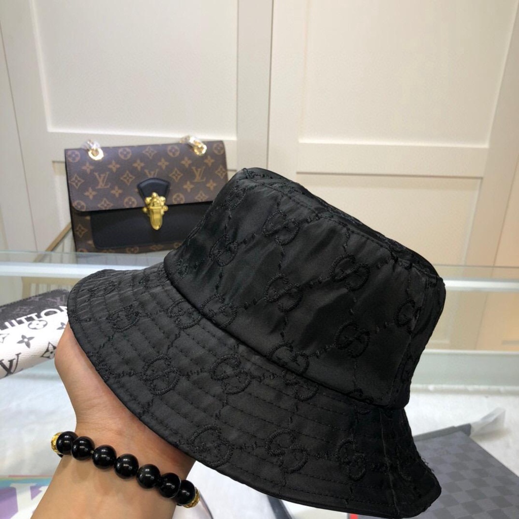 Nón Bucket Hoạ Tiết Gucci Phong Cách Thời Trang Mùa Hè Cho Phái Nữ
