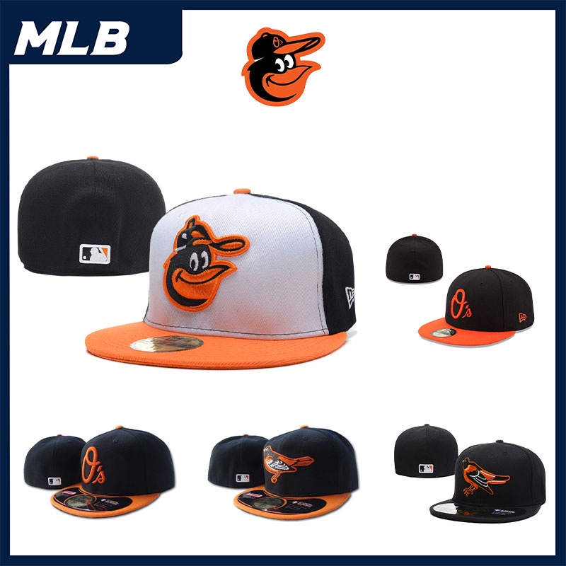 Mũ Lưỡi Trai MLB Baltimore Phong Cách Hiphop Cho Nam Và Nữ