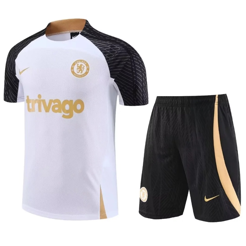 2022 2023 chelsea training kit pre-match kit áo bóng đá dành cho người lớn