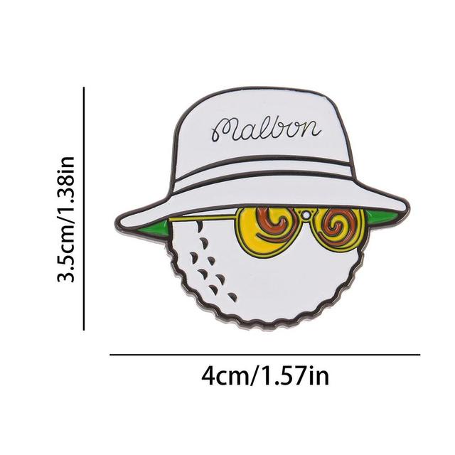 1 Kẹp Cố Định Vị Trí Mũ Chơi Golf Bằng Kim Loại Có Nam Châm
