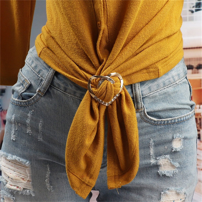 Khóa Cài Khăn Choàng Họa Tiết Hình Học Đơn Giản Đa Năng Dành Cho Mẹ