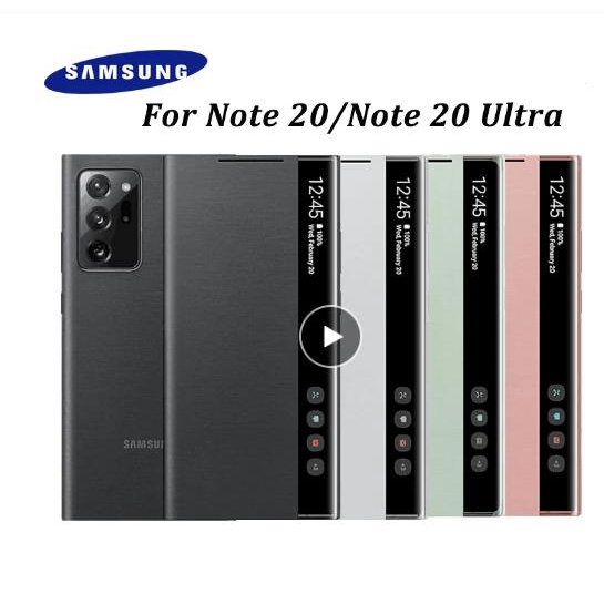 Ốp Điện Thoại Da Nắp Gập Thông Minh Chất Lượng Cao Cho Samsung Galaxy Note20 Ultra 5G Note 20 N980