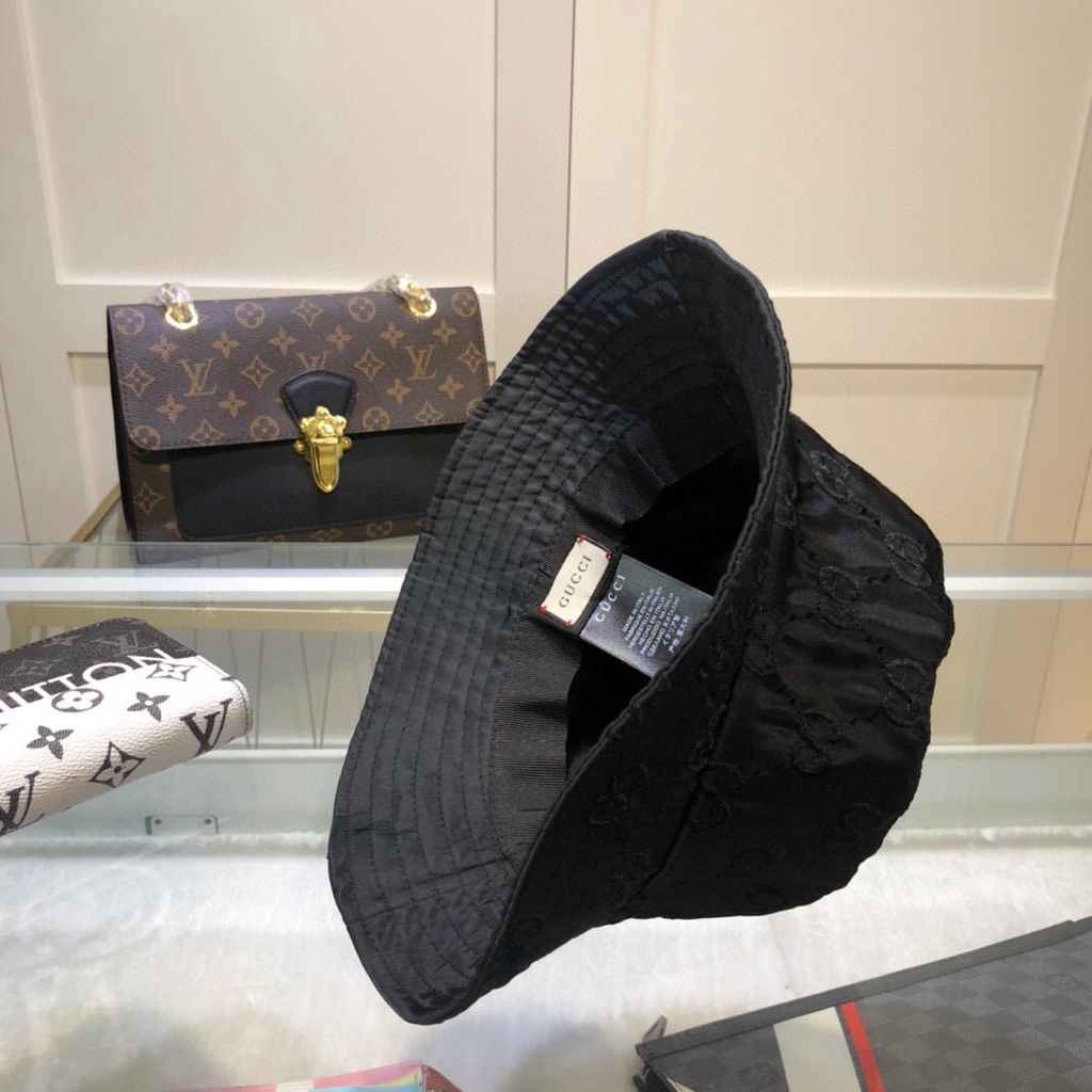 Nón Bucket Hoạ Tiết Gucci Phong Cách Thời Trang Mùa Hè Cho Phái Nữ