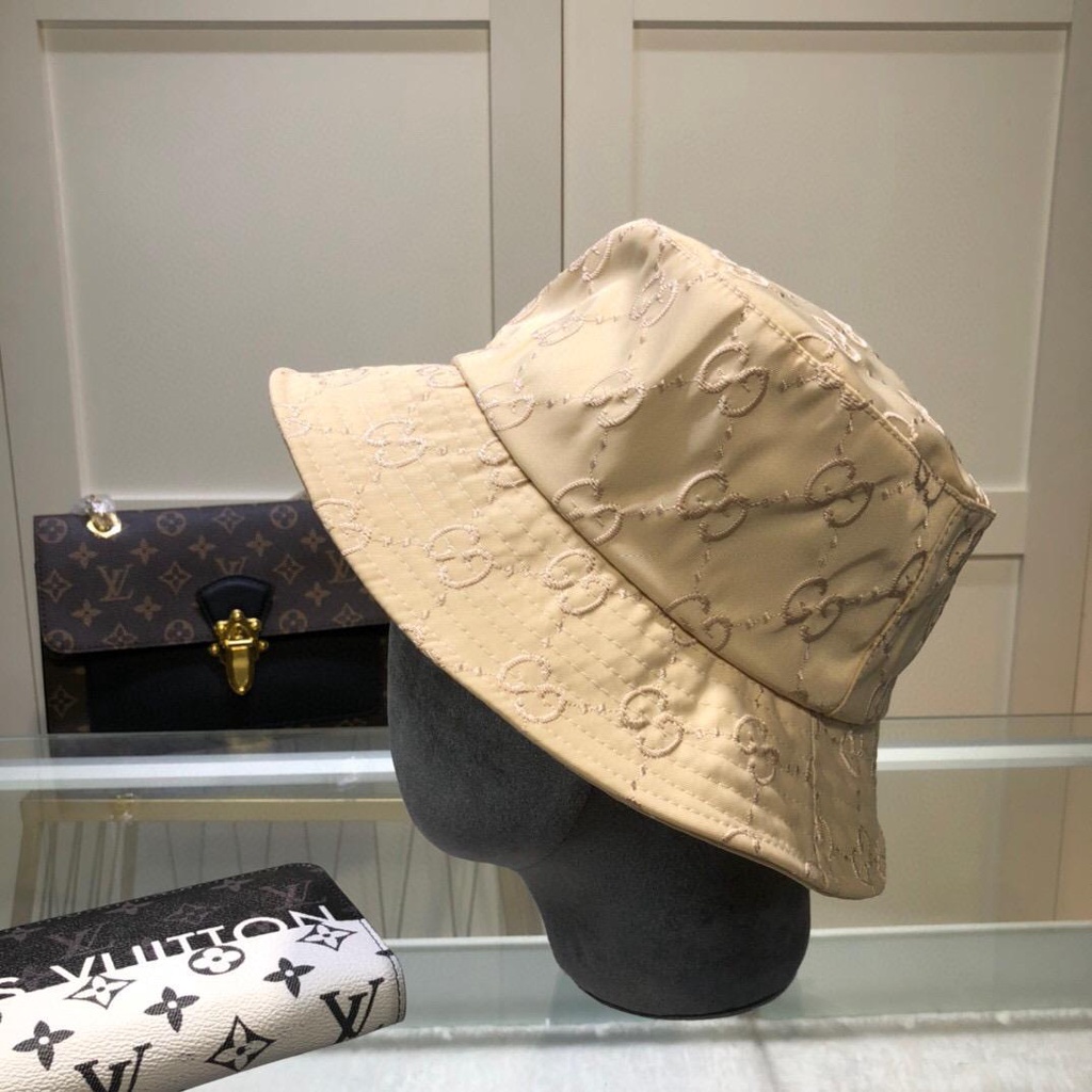 Nón Bucket Hoạ Tiết Gucci Phong Cách Thời Trang Mùa Hè Cho Phái Nữ