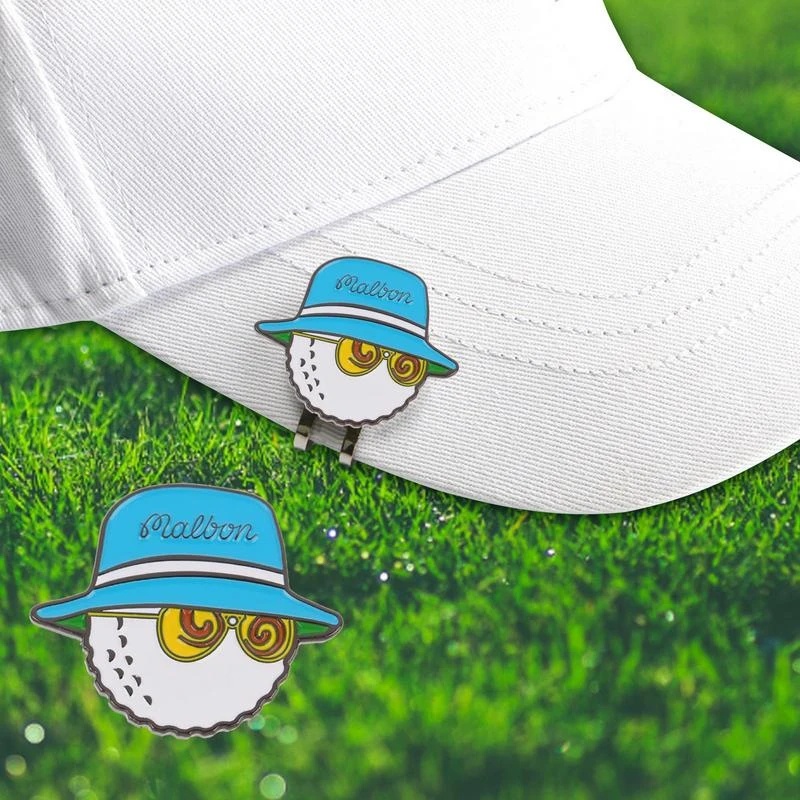 1 Kẹp Cố Định Vị Trí Mũ Chơi Golf Bằng Kim Loại Có Nam Châm